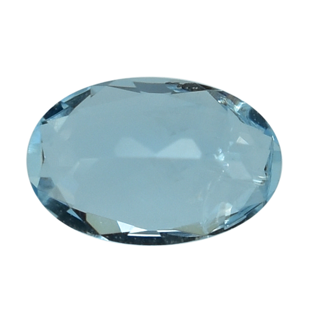 AQUAMARINE CUT OVAL 6X4MM 0.41 Cts.