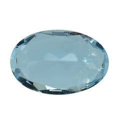 AQUAMARINE CUT OVAL 6X4MM 0.41 Cts.