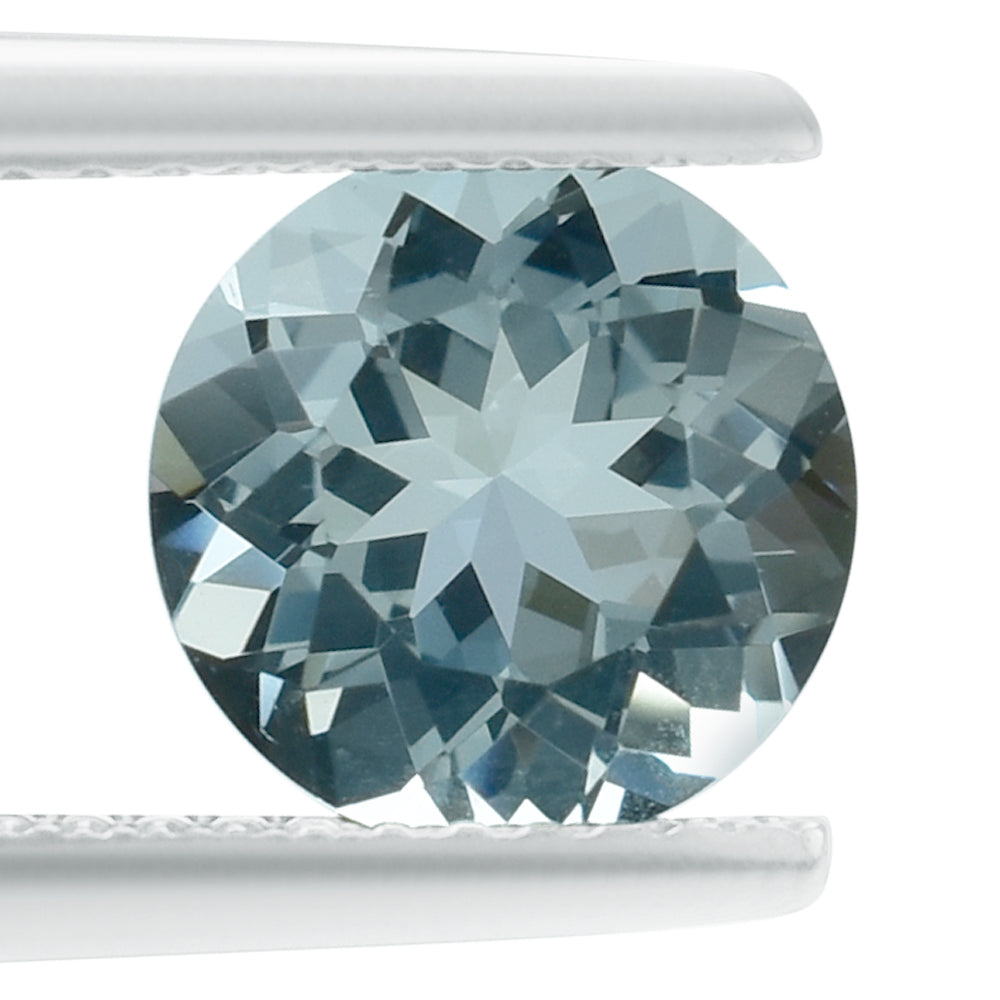 AQUAMARINE CUT ROUND 8.00MM 2.06 Cts.