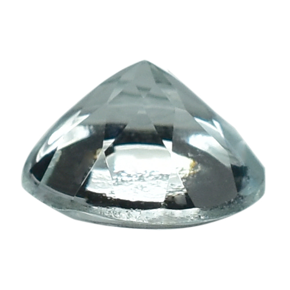 AQUAMARINE BUFFTOP ROUND  7MM 1.08 Cts.