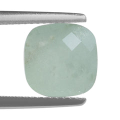 MILKY AQUAMARINE BOTTLE CORK 10MM 8.93 Cts.