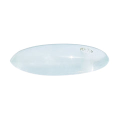 MILKY AQUAMARINE LENTIL OVAL (FULL DRILL) 10X4.50MM 0.94 Cts.