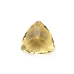 AQUAMARINE YELLOW CUT (DARK/CLEAN) TRILLION 6.00X6.00 MM 0.85 Cts.
