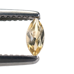 AQUAMARINE YELLOW CUT (MEDIUM/SI) MARQUISE 6.00X3.00 MM MM 0.21 Cts.