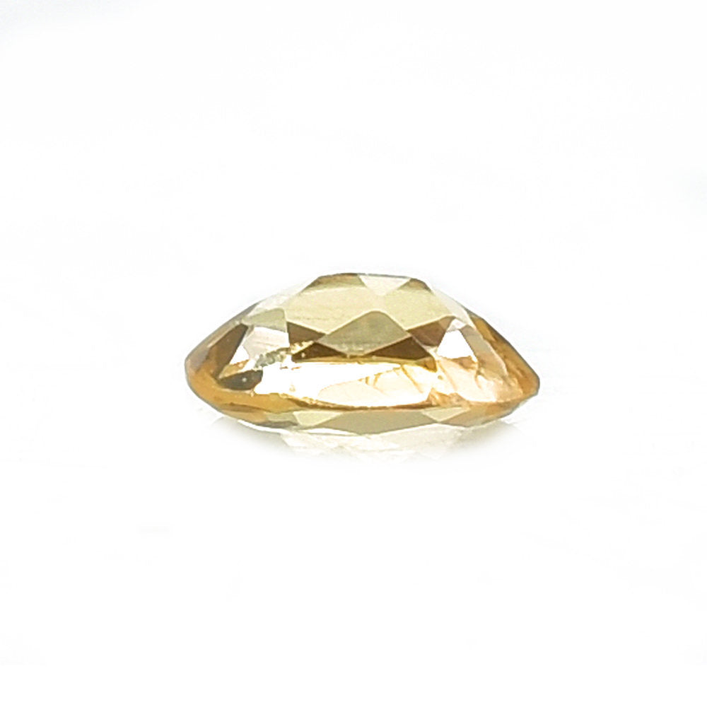 AQUAMARINE YELLOW CUT (DARK/SI) OVAL 4.00X3.00 MM 0.15 Cts.
