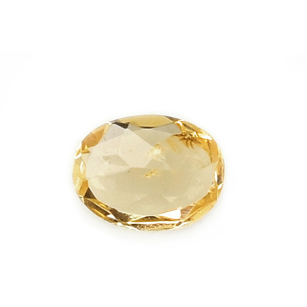 AQUAMARINE YELLOW CUT (DARK/SI) OVAL 4.00X3.00 MM 0.15 Cts.