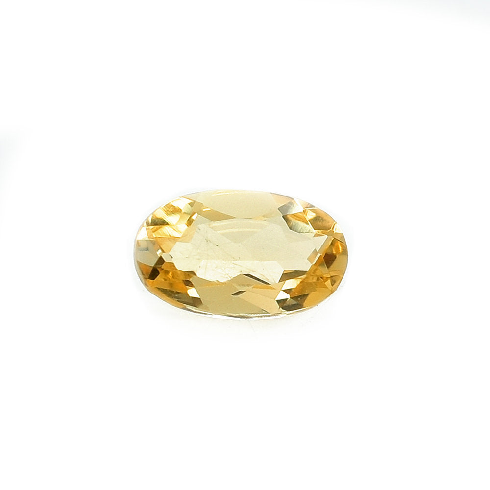 AQUAMARINE YELLOW CUT (DARK/CLEAN) OVAL 5.00X3.00 MM 0.21 Cts.