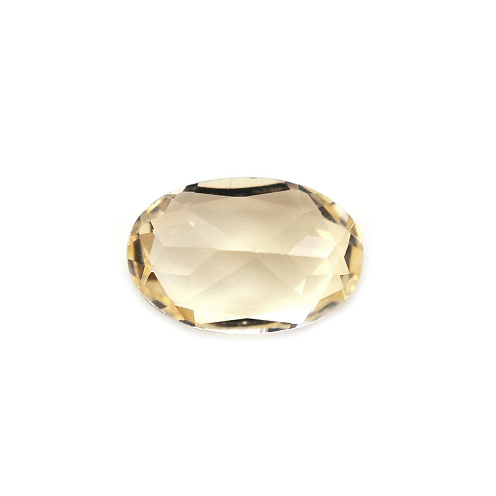 AQUAMARINE YELLOW CUT (LIGHT/CLEAN) OVAL 6.00X4.00 MM 0.35 Cts.