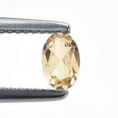 AQUAMARINE YELLOW CUT (LIGHT/CLEAN) OVAL 6.00X4.00 MM 0.35 Cts.