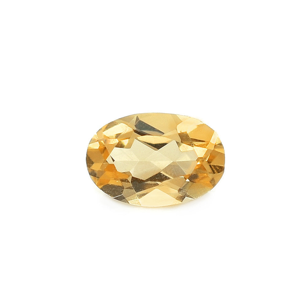 AQUAMARINE YELLOW CUT (DARK/CLEAN) OVAL 6.00X4.00 MM 0.40 Cts.