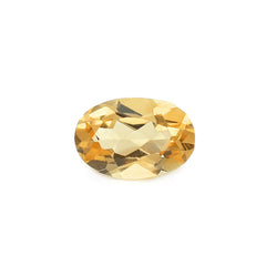 AQUAMARINE YELLOW CUT (DARK/CLEAN) OVAL 6.00X4.00 MM 0.40 Cts.