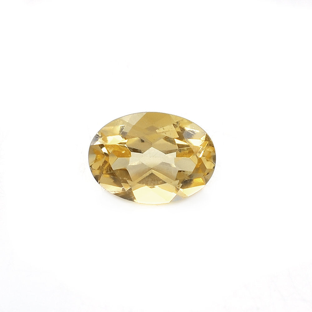 AQUAMARINE YELLOW CUT (DARK/SI) OVAL 7.00X5.00 MM 0.69 Cts.