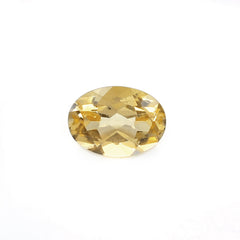 AQUAMARINE YELLOW CUT (DARK/SI) OVAL 7.00X5.00 MM 0.69 Cts.