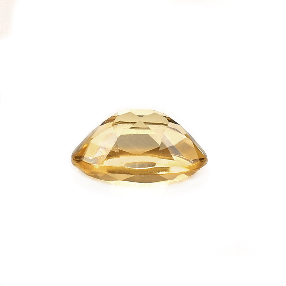 AQUAMARINE YELLOW CUT (DARK/SI) OVAL 7.00X5.00 MM 0.69 Cts.