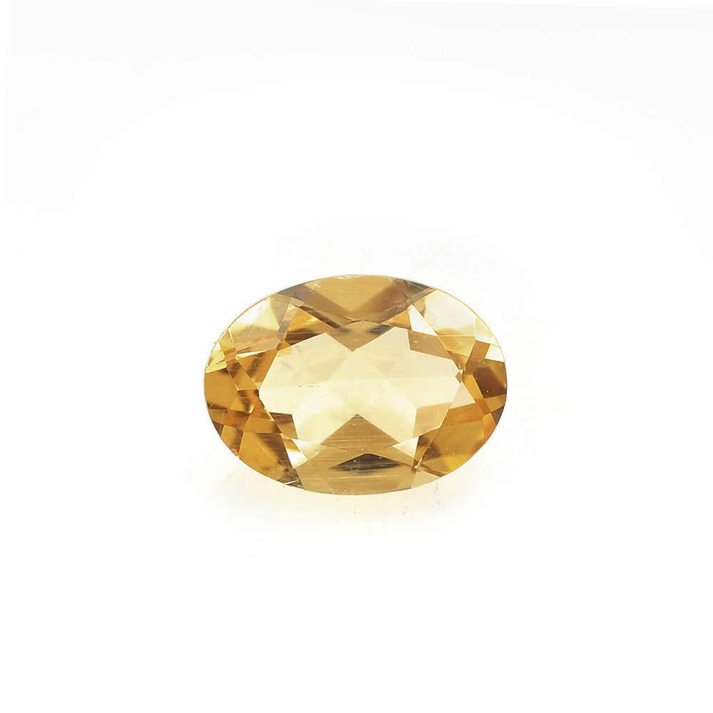 AQUAMARINE YELLOW CUT (DARK/CLEAN) OVAL 7.00X5.00 MM 0.69 Cts.
