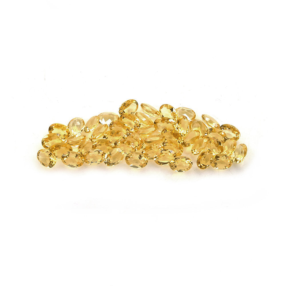 AQUAMARINE YELLOW CUT (DARK/CLEAN) OVAL 7.00X5.00 MM 0.69 Cts.
