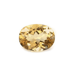 AQUAMARINE YELLOW CUT (DARK/CLEAN) OVAL 8.00X6.00 MM 1.14 Cts.