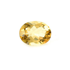 AQUAMARINE YELLOW CUT (DARK/CLEAN) OVAL 9.00X7.00 MM 1.70 Cts.