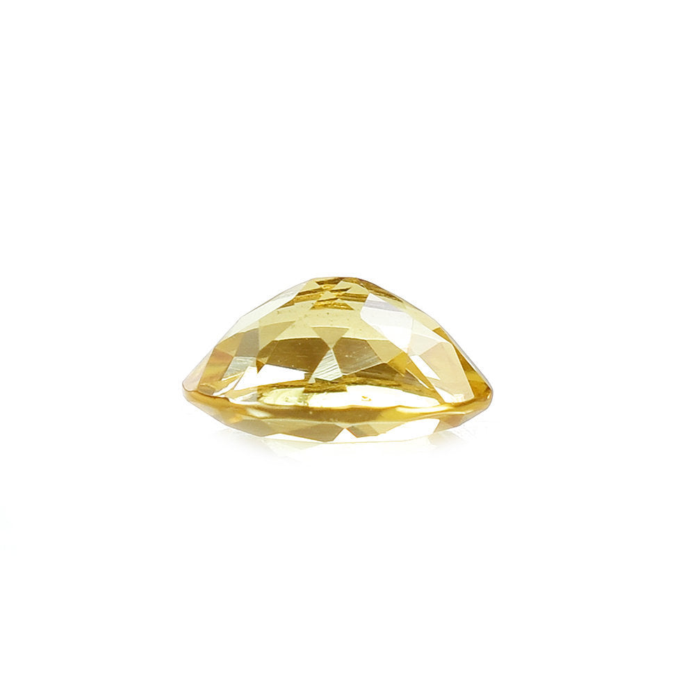 AQUAMARINE YELLOW CUT (DARK/CLEAN) OVAL 9.00X7.00 MM 1.70 Cts.
