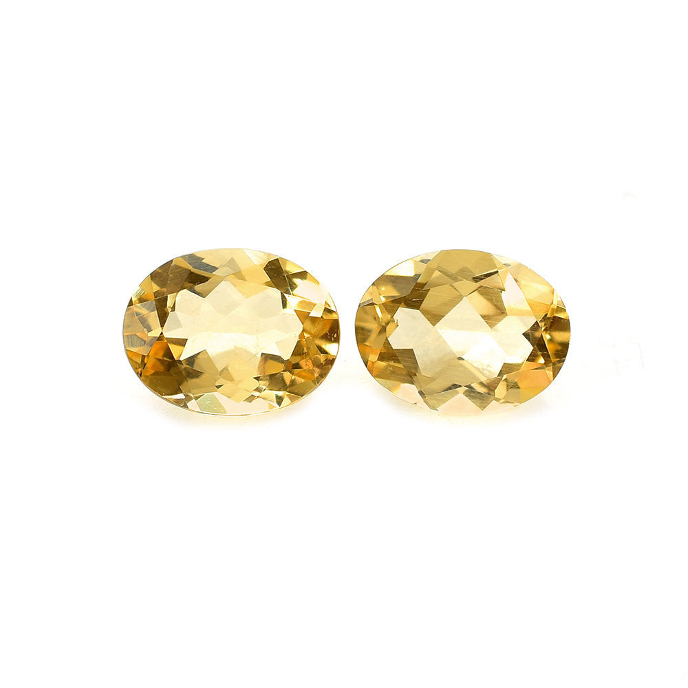 AQUAMARINE YELLOW CUT (DARK/CLEAN) OVAL 9.00X7.00 MM 1.70 Cts.