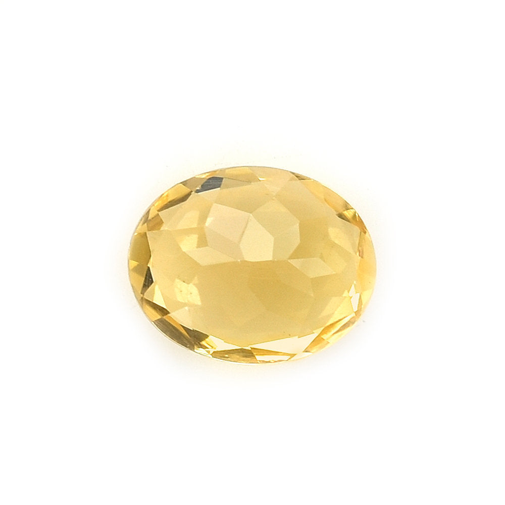 AQUAMARINE YELLOW CUT (DARK/CLEAN) OVAL 10.00X8.00 MM 2.48 Cts.