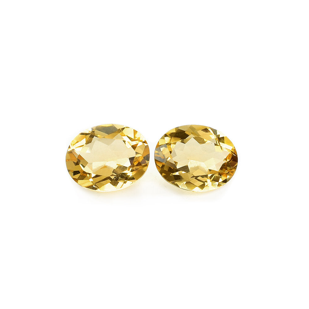 AQUAMARINE YELLOW CUT (DARK/CLEAN) OVAL 10.00X8.00 MM 2.48 Cts.