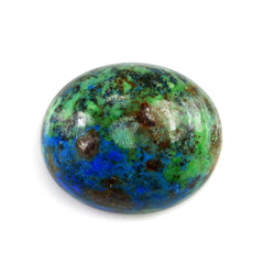 AZURITE OVAL CAB 12X10MM 5.01 Cts.