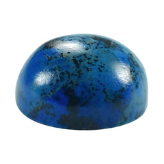 AZURITE PLAIN ROUND CAB 10.00X10.00 MM 4.08 Cts.
