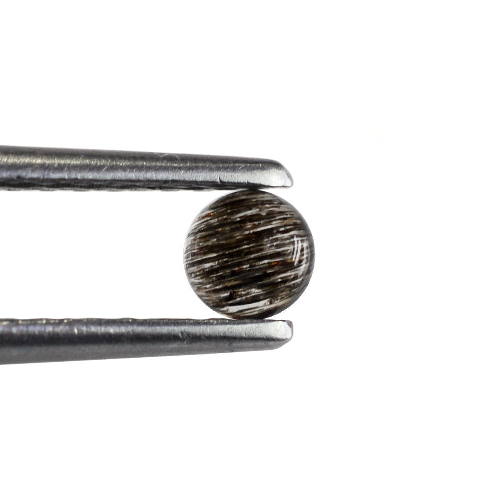 BLACK SHINE GOLDEN SUNSTONE ROUND CAB 4MM 0.28 Cts.