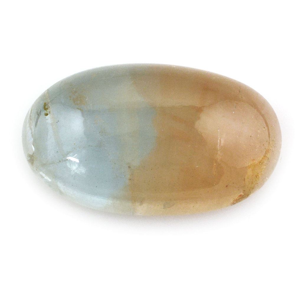 BIO-COLOR TOPAZ OVAL CAB 25X15MM 30.60 Cts.