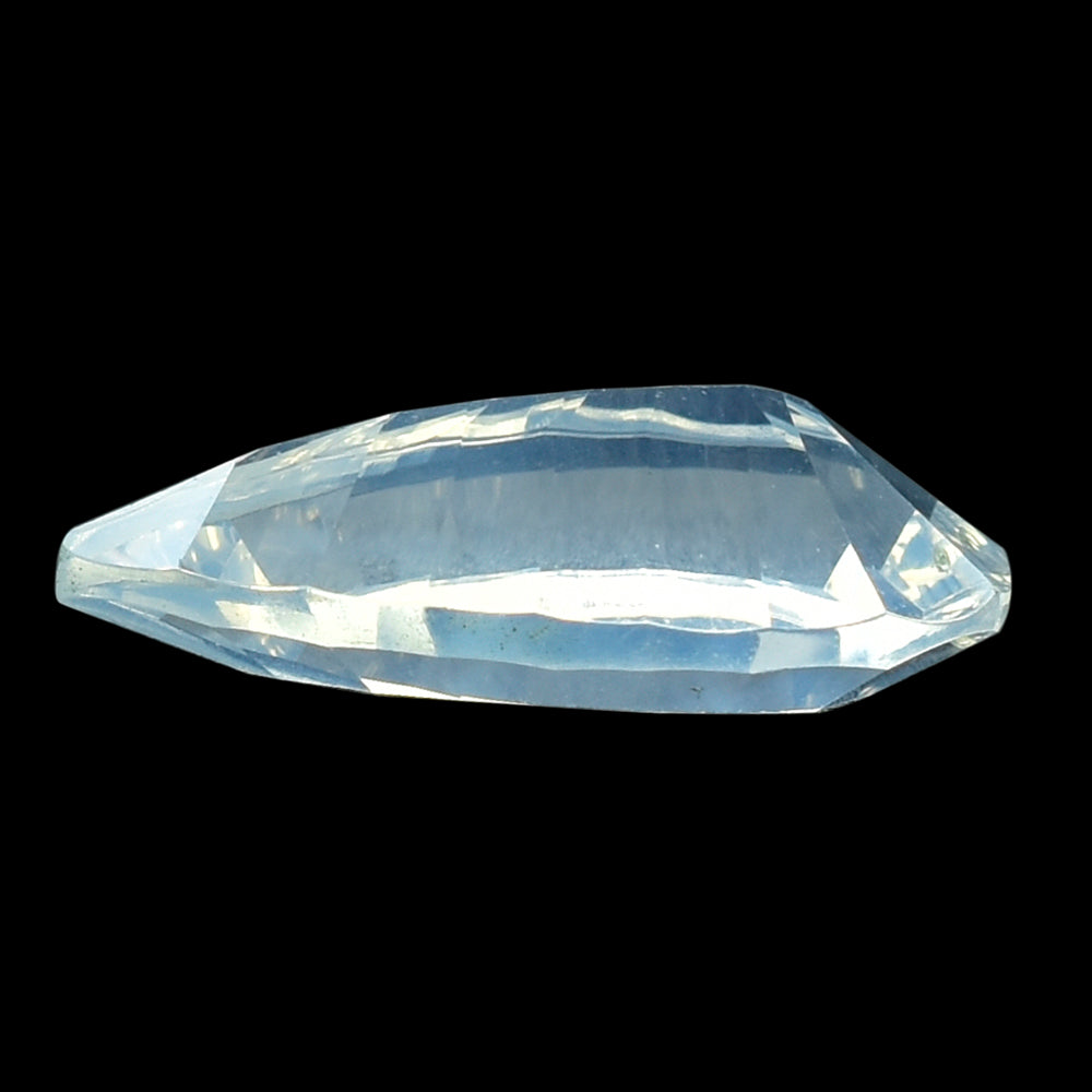 BLUE MOON QUARTZ CONCAVE CUT PEAR 16X8MM 3.48 Cts.