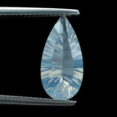 BLUE MOON QUARTZ CONCAVE CUT PEAR 16X8MM 3.48 Cts.