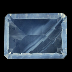 BLUE MOON QUARTZ CONCAVE SPLENDOR CUT OCTAGON (TRANSPARENT) 14X10MM 6.40 Cts.