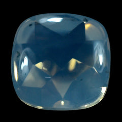 BLUE MOON QUARTZ BUFFTOP CUSHION 8MM 2.1 Cts.