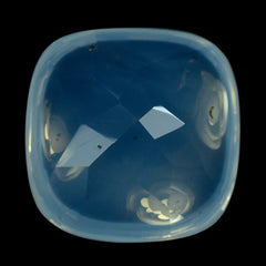BLUE MOON QUARTZ BUFFTOP CUSHION 8MM 2.1 Cts.