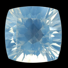 BLUE MOON QUARTZ CONCAVE CUT CUSHION 10MM 3.93 Cts.