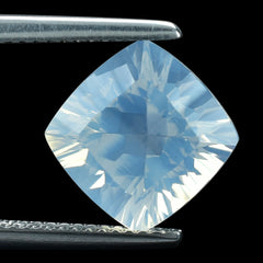 BLUE MOON QUARTZ CONCAVE CUT CUSHION 10MM 3.93 Cts.
