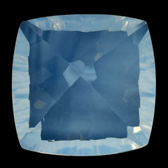 BLUE MOON QUARTZ CONCAVE CUT CUSHION 14MM 10.30 Cts.