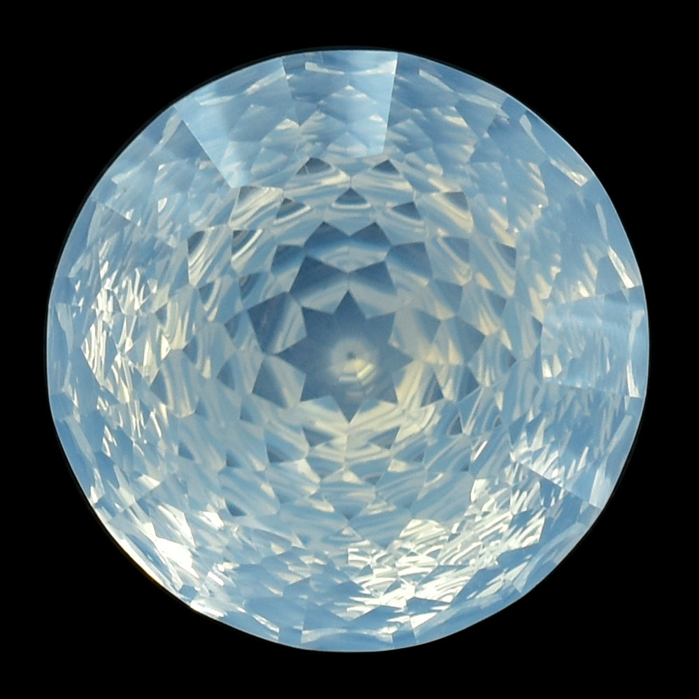 BLUE MOON QUARTZ NIRVANA CUT ROUND 15MM 11.25 Cts.