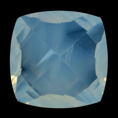 BLUE MOON QUARTZ LONG STEP CONCAVE CUSHION 12MM 6.35 Cts.