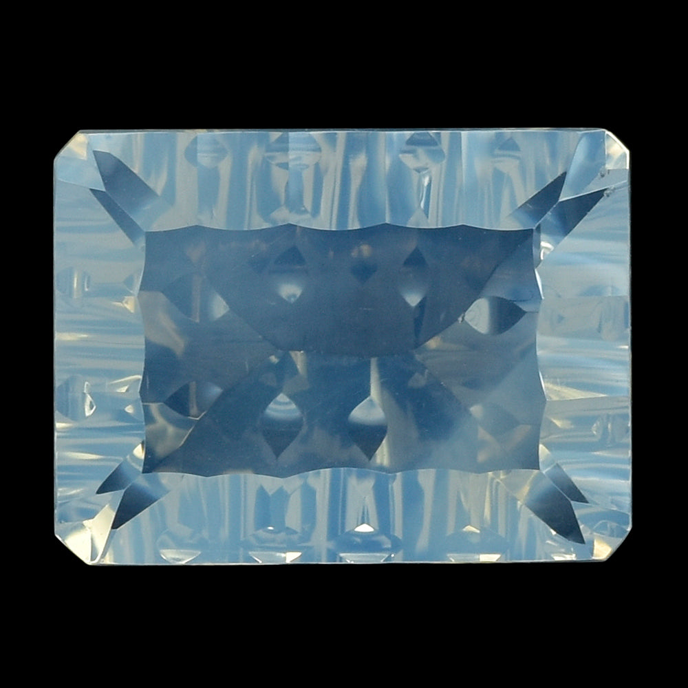 BLUE MOON QUARTZ CONCAVE SPLENDOR CUT OCTAGON 16X12MM 10.00 Cts.