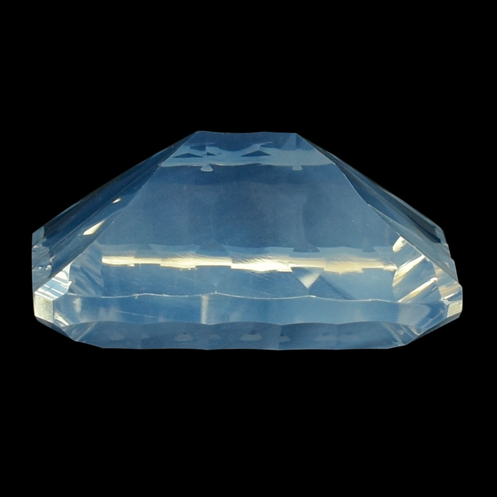 BLUE MOON QUARTZ CONCAVE SPLENDOR CUT OCTAGON 16X12MM 10.00 Cts.