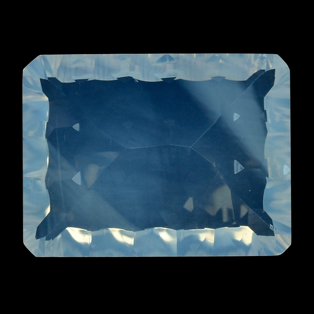 BLUE MOON QUARTZ CONCAVE SPLENDOR CUT OCTAGON 16X12MM 10.00 Cts.