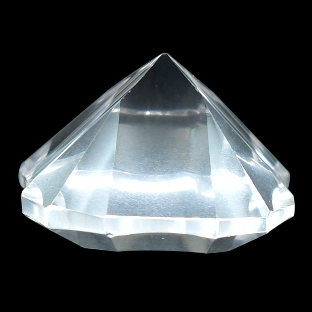BLUE MOON QUARTZ CONCAVE CUT CUSHION NINETY CUT (DES#22) (1ST) 12MM 6.28 Cts.