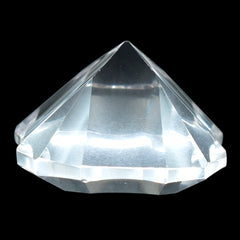 BLUE MOON QUARTZ CONCAVE CUT CUSHION NINETY CUT (DES#22) (1ST) 12MM 6.28 Cts.