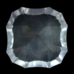 BLUE MOON QUARTZ CONCAVE CUT CUSHION NINETY CUT (DES#22) (1ST) 12MM 6.28 Cts.