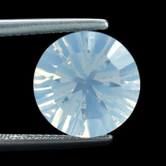BLUE MOON QUARTZ CONCAVE SPLENDOR CUT ROUND (1ST) 12MM 5.23 Cts.