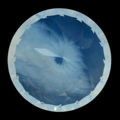 BLUE MOON QUARTZ CONCAVE CUT ROUND (1ST) 12MM 5.83 Cts.