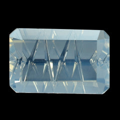 BLUE MOON QUARTZ CONCAVE LIGHTENING CUT OCTAGON (1ST) 14X9MM 5.45 Cts.