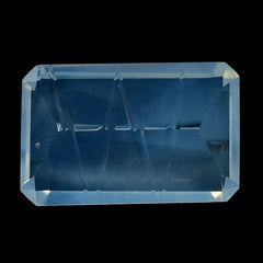 BLUE MOON QUARTZ CONCAVE LIGHTENING CUT OCTAGON (1ST) 14X9MM 5.45 Cts.